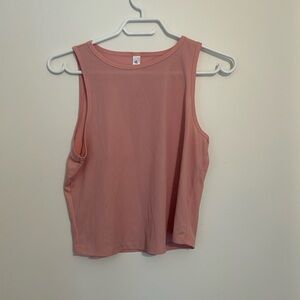 Women's Pink Sleeveless Top